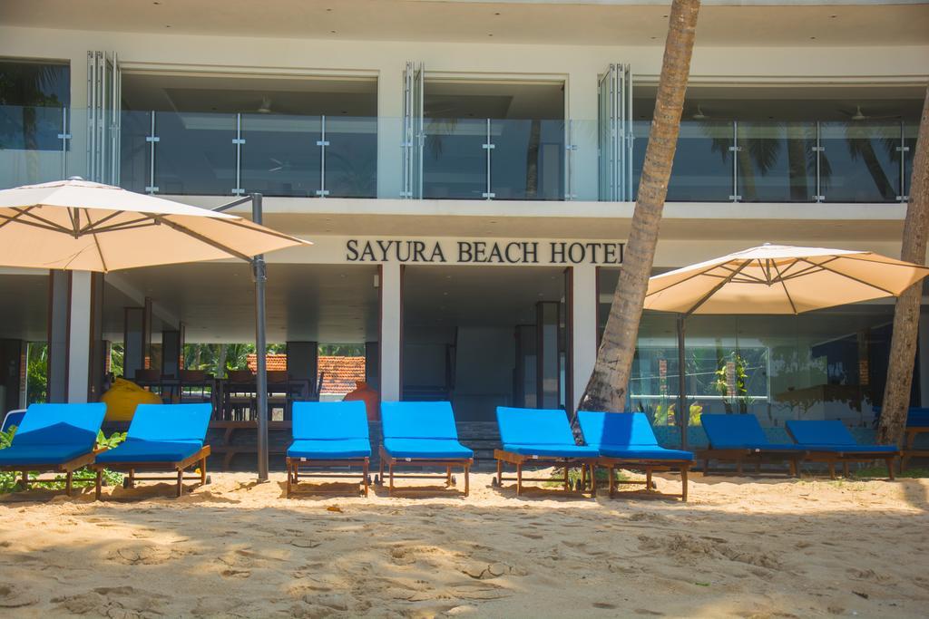 Sayura Beach Hotel Unawatuna Eksteriør billede